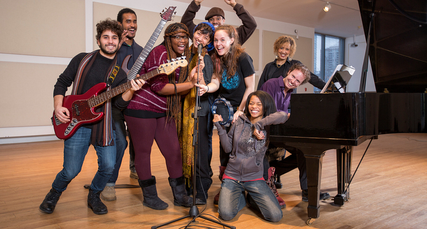 Concert invitation from Music Industry Arts and Performance students Image